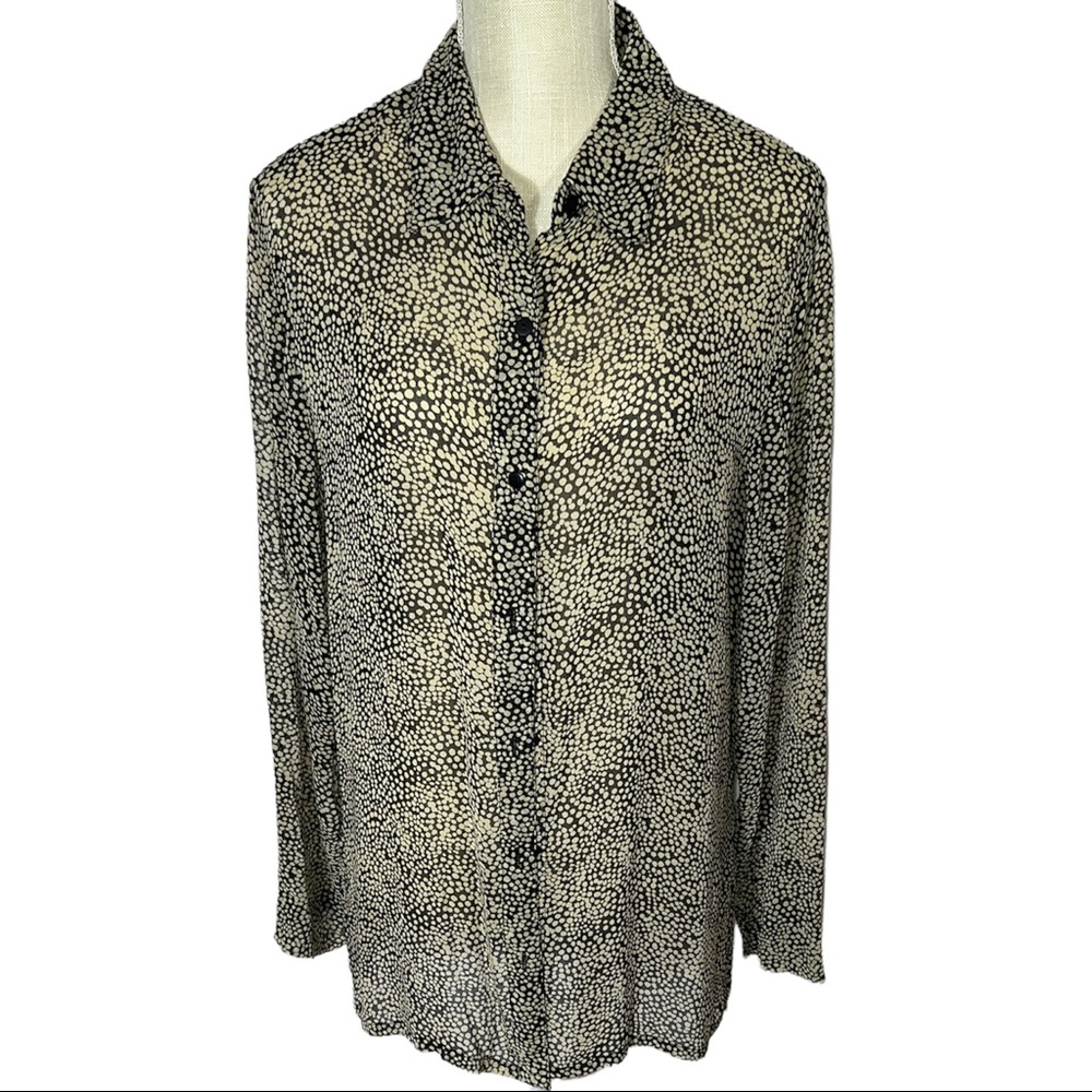 Summer Button Down Blouse